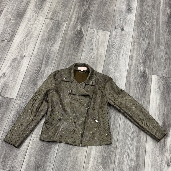 Philosophy Jackets & Blazers - Philosophy Olive Leather Jacket